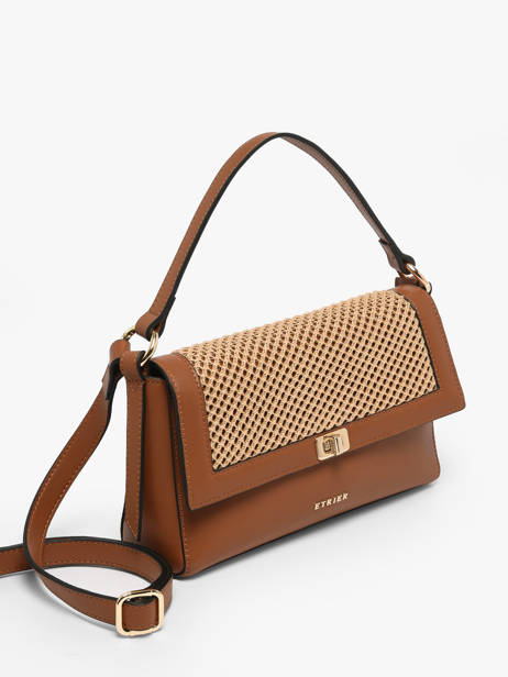 Schoudertas Baobab Leder Etrier Bruin baobab EBAO185S ander zicht 3