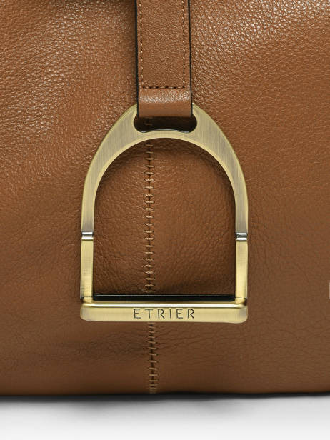 Schoudertas Etalon Leder Etrier Bruin etalon EETA197M ander zicht 5
