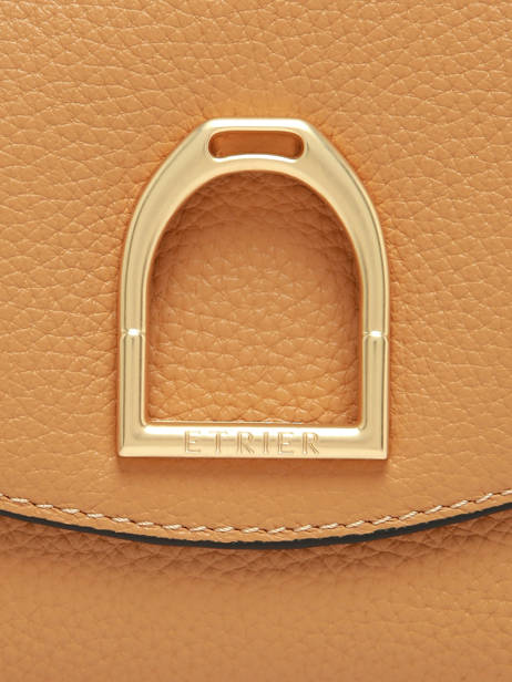 Schoudertas Shadow Leder Etrier Bruin shadow ESHA163S ander zicht 6