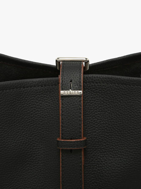 Schoudertas Rugzak M Cavalier Leder Etrier Zwart cavalier ECLR126M ander zicht 7