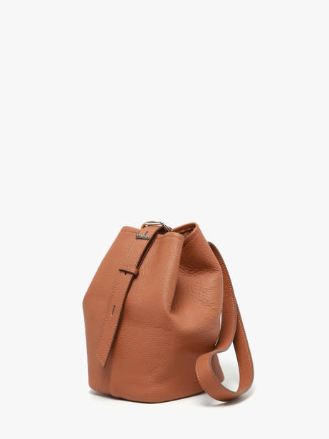 Schoudertas Rugzak S Cavalier Leder Etrier Bruin cavalier ECLR126S ander zicht 4