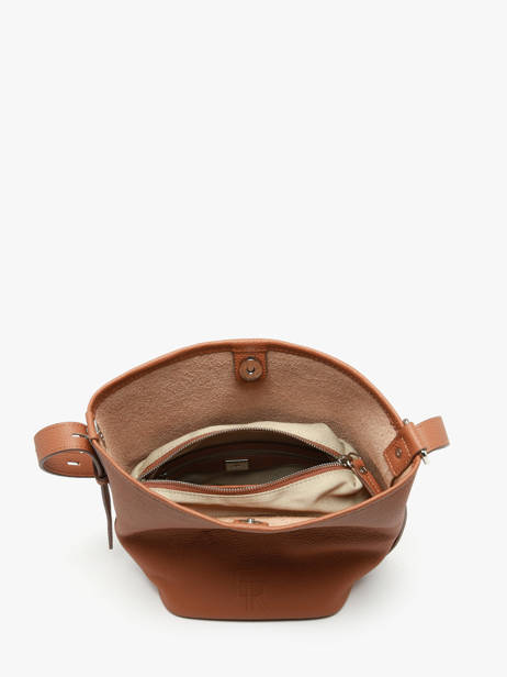 Schoudertas Rugzak S Cavalier Leder Etrier Bruin cavalier ECLR126S ander zicht 5