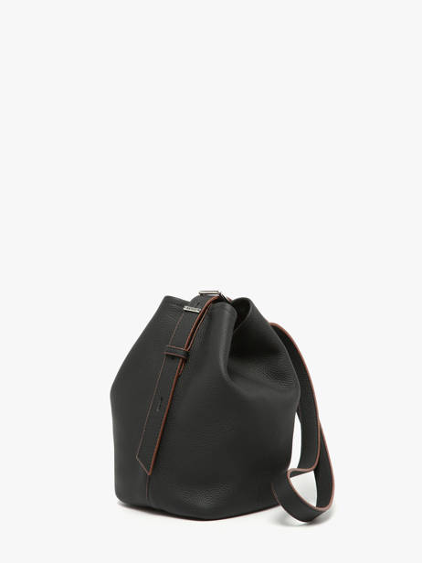 Schoudertas Rugzak S Cavalier Leder Etrier Zwart cavalier ECLR126S ander zicht 4