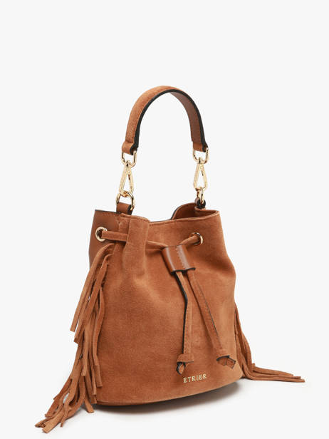 Cross Body Tas Country Etrier Bruin country ECOU194S ander zicht 3