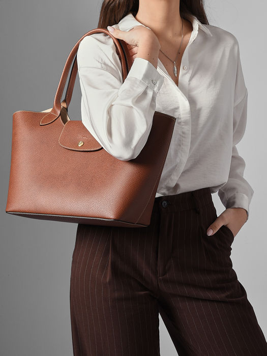 Longchamp Epure Schoudertas Bruin