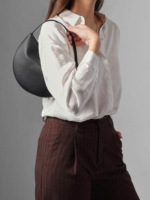 Longchamp Le roseau Schoudertas Zwart