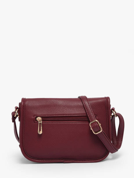 Cross Body Tas Grained Miniprix Rood grained F7532 ander zicht 3