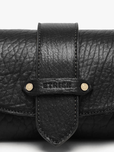 Cross Body Tas S Agnes Leder Etrier Zwart agnes EAGC205S ander zicht 3