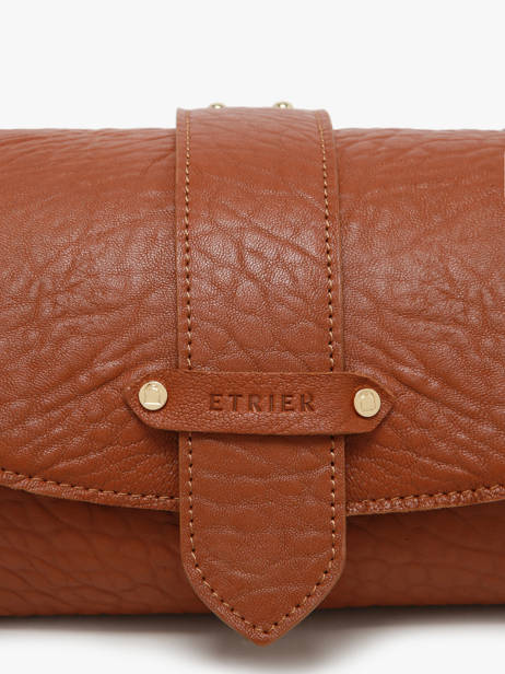 Cross Body Tas M Agnes Leder Etrier Bruin agnes EAGC205M ander zicht 3