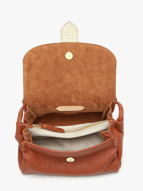 Cross Body Tas M Agnes Leder Etrier Bruin agnes EAGC205M ander zicht 6