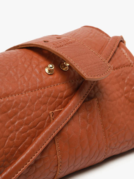 Cross Body Tas M Agnes Leder Etrier Bruin agnes EAGC205M ander zicht 8