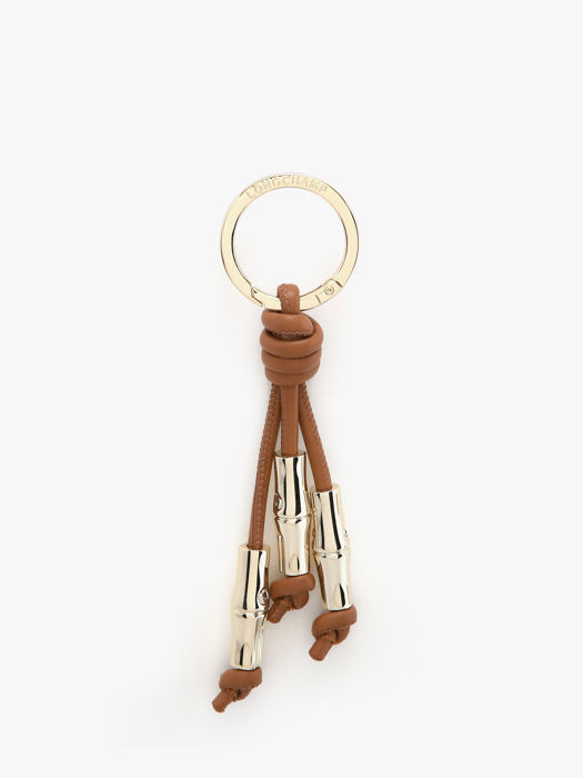 Longchamp Le roseau sleek Sleutelhanger Bruin