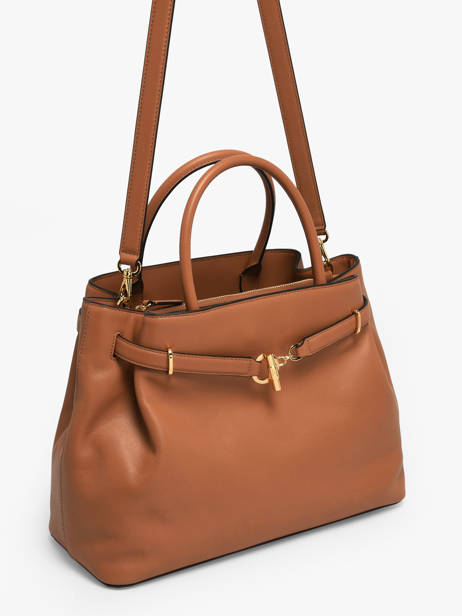 Handtas Large Blake Leder Lauren ralph lauren Bruin blake 31P03417 ander zicht 2