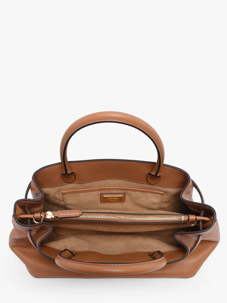 Handtas Large Blake Leder Lauren ralph lauren Bruin blake 31P03417 ander zicht 3