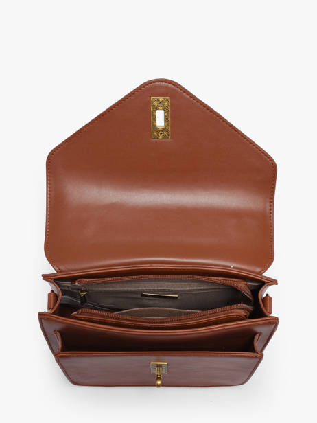 Cross Body Tas City David jones Bruin city CM7520A ander zicht 2