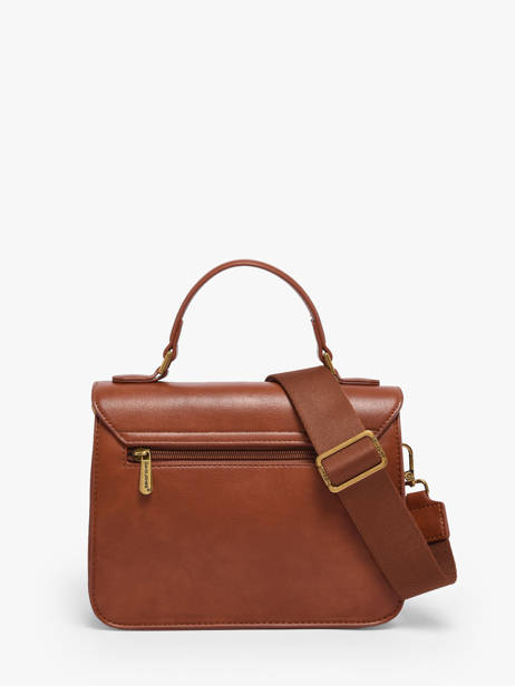 Cross Body Tas City David jones Bruin city CM7520A ander zicht 3