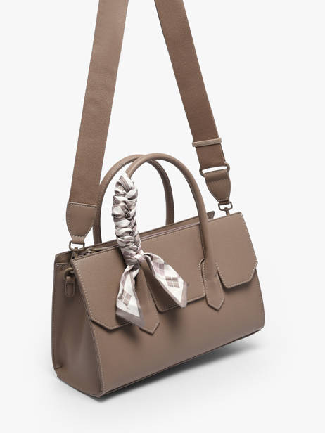 Handtas French David jones Beige french 1 ander zicht 1