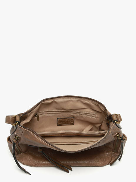 Cross Body Tas Wt Becolore Miniprix Bruin wt becolore 6513 ander zicht 1