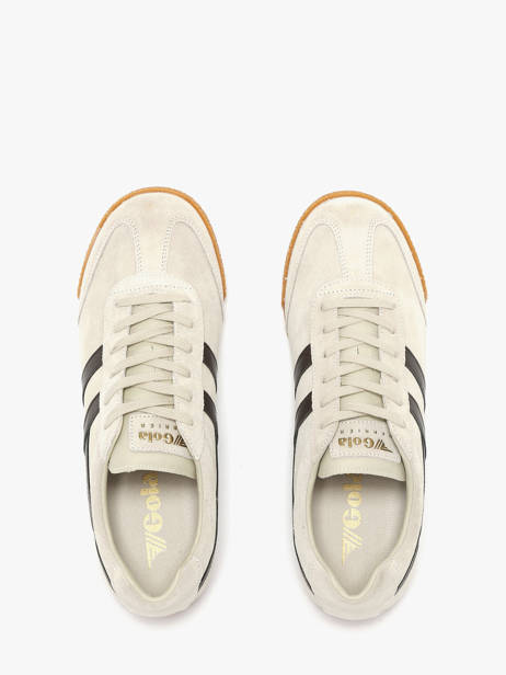 Sneakers Harrier Uit Leder Gola Beige men CMA192 ander zicht 3