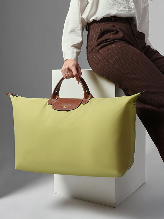 Longchamp Le pliage original Reistassen Groen