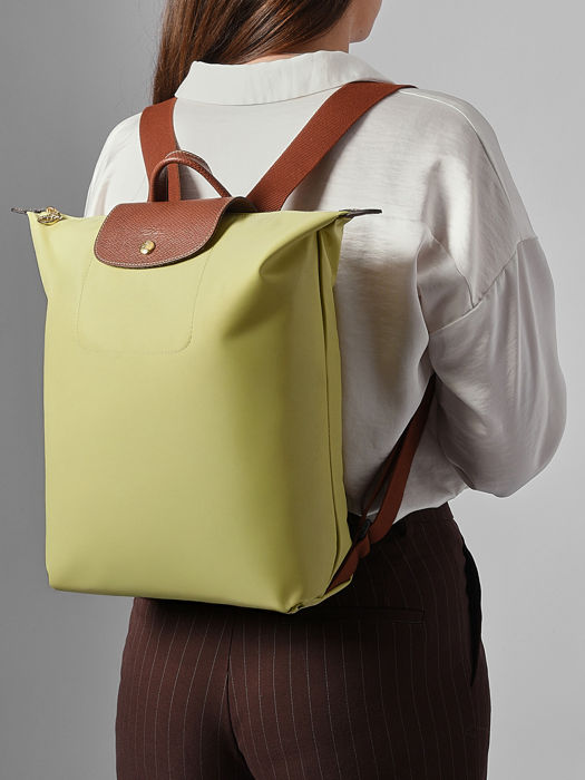 Longchamp Le pliage original Rugzak Groen