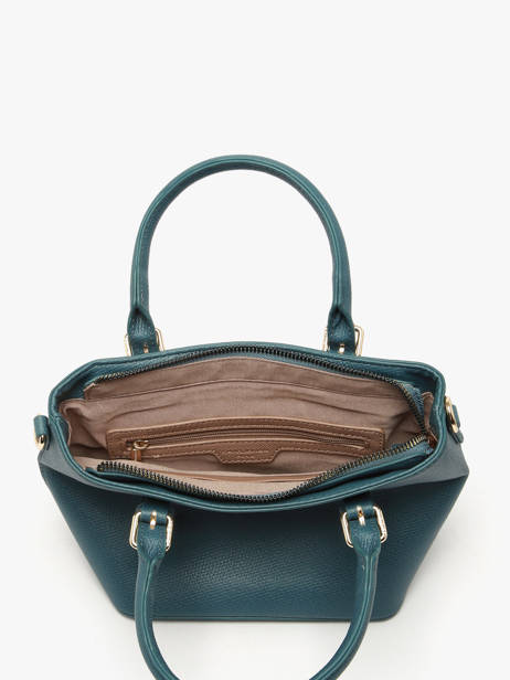 Handtassen Saffiano David jones Blauw saffiano CM7220 ander zicht 2