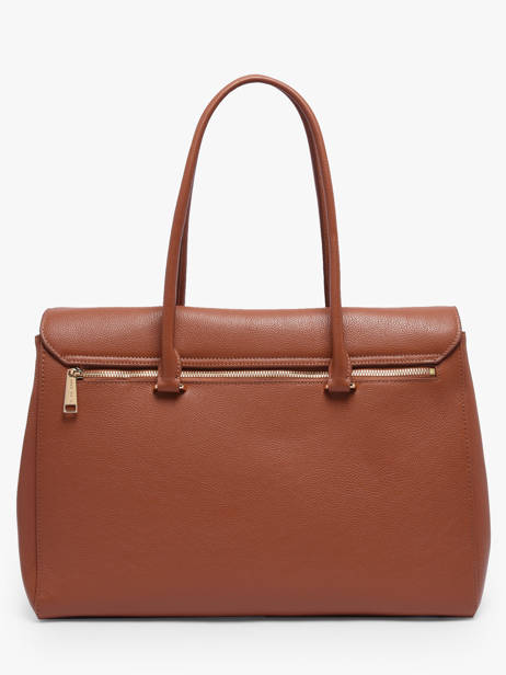 Schoudertas A4-formaat Milano Leder Lancaster Bruin milano cosmos 57 ander zicht 4