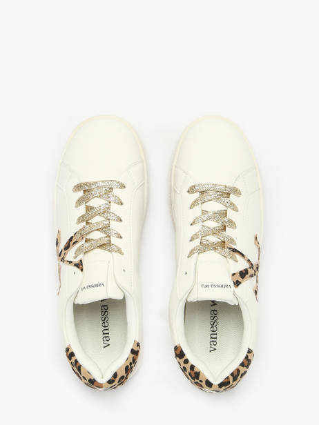 Sneakers Vanessa wu Bruin women BK2840LP ander zicht 3