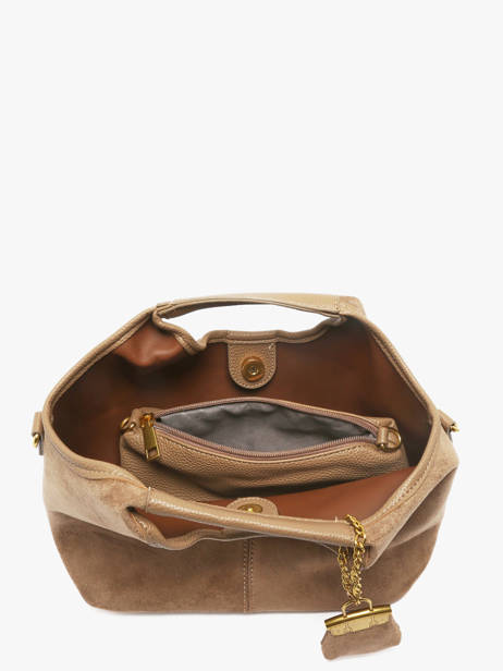 Handtas Wt Velvet Miniprix Beige wt velvet KJ62074 ander zicht 2