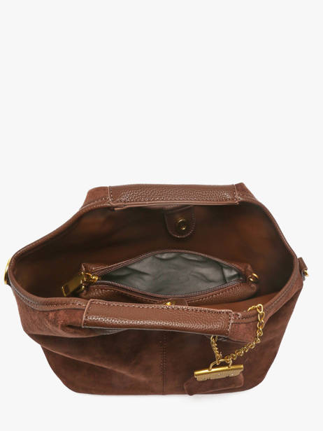 Handtas Wt Velvet Miniprix Bruin wt velvet KJ62074 ander zicht 2