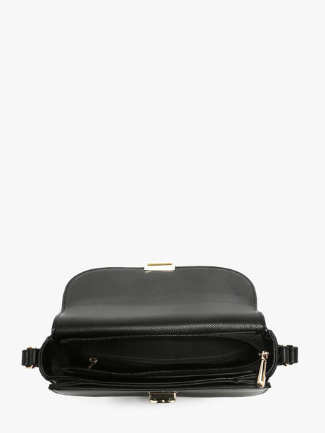 Cross Body Tas Wt Safiano Miniprix Zwart wt safiano F6918 ander zicht 1