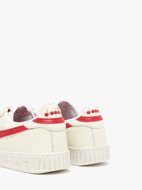 Sneakers Game Low Wax Uit Leder Diadora Wit unisex 178301 ander zicht 2