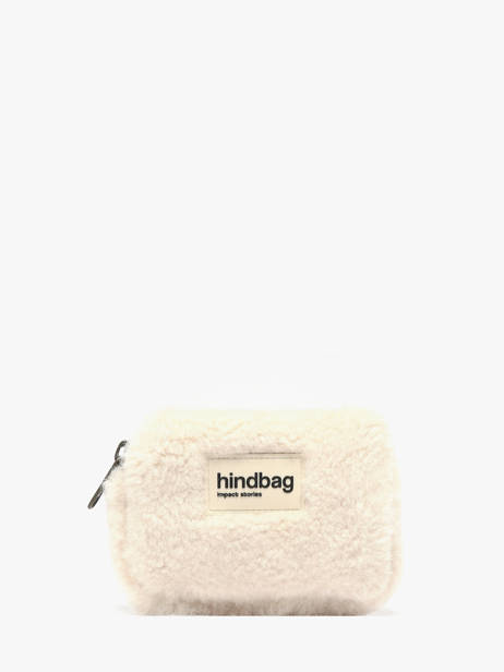 Portemonnee Hindbag Beige teddy TE