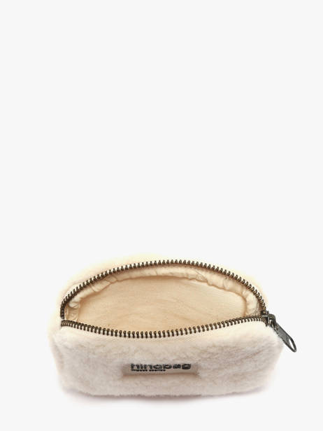 Portemonnee Hindbag Beige teddy TE ander zicht 1