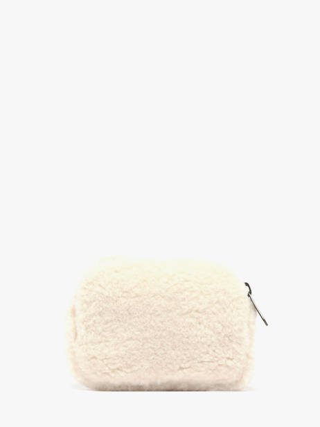 Portemonnee Hindbag Beige teddy TE ander zicht 2