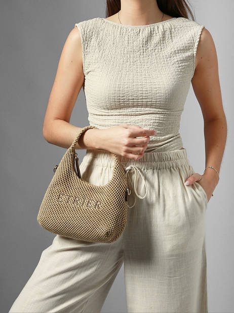 Cross Body Tas Baobab Leder Etrier Bruin baobab EBAO154S ander zicht 1