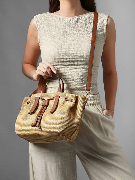 Schoudertas Brumby Estival Leder Etrier Bruin brumby estival EBRS150S ander zicht 2