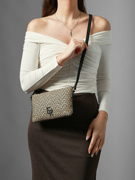 Cross Body Tas Camargue Leder Etrier Zwart camargue ECAM0141 ander zicht 1