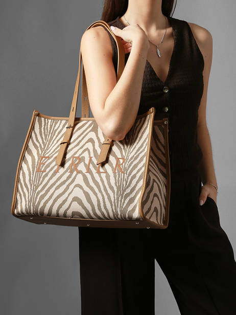 Schoudertas Safari Etrier Beige safari ESAI160L ander zicht 1