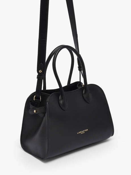 Handtas Donna Hopper Leder Lancaster Zwart donna hopper 120 ander zicht 1