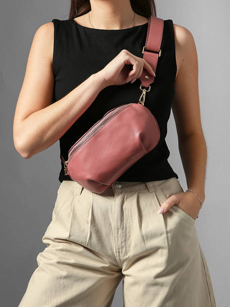 Belt Bag M Tradition Leder Etrier Roze tradition - ETRA022M ander zicht 1