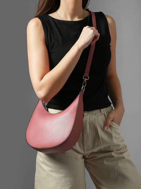 Cross Body Tas M Tradition Leder Etrier Roze tradition ETRA102M ander zicht 1