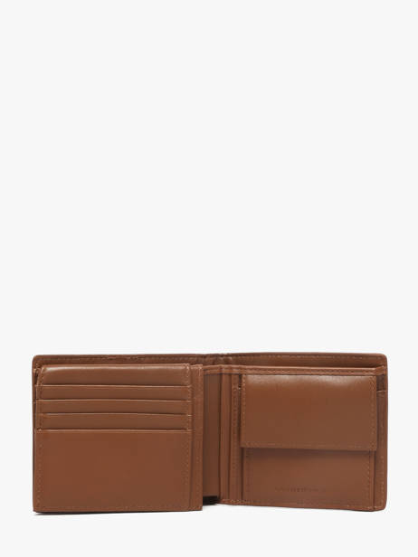 Portefeuille Corporate Leder Tommy hilfiger Bruin corporate AM13969 ander zicht 1