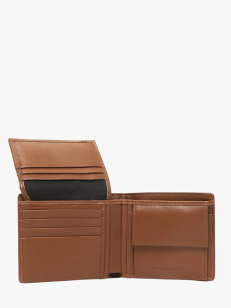 Portefeuille Corporate Leder Tommy hilfiger Bruin corporate AM13969 ander zicht 2