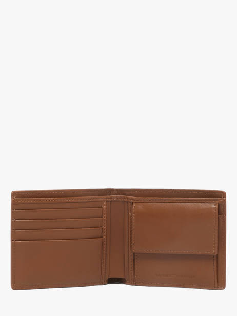 Portefeuille Leder Tommy hilfiger Bruin corporate AM13970 ander zicht 1