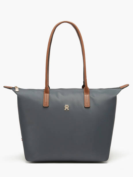 Schoudertas Popette Nylon Tommy hilfiger Blauw popette AW17711