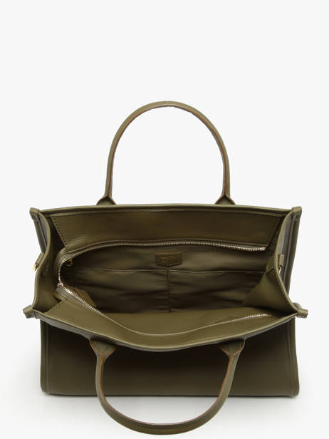 Handtas M Jour Leder Lancel Groen jour A12996 ander zicht 3