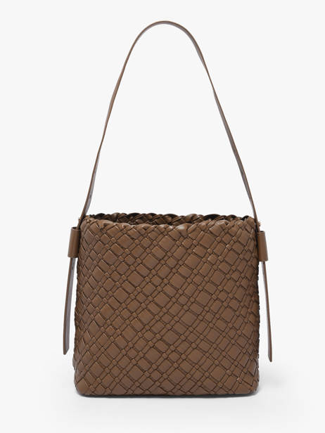 Schoudertas Th Braided Tommy hilfiger Bruin th braided AW18160 ander zicht 3
