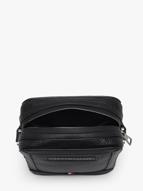 Cross Body Tas Tommy hilfiger Zwart central AM14011 ander zicht 2