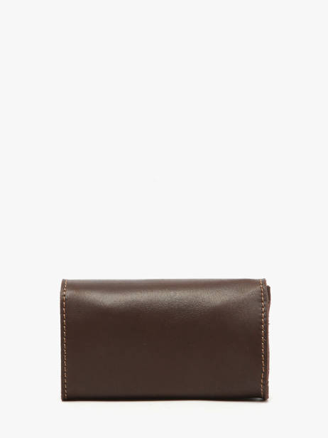 Portemonnee Leder Etrier Bruin oil EOIL650 ander zicht 2